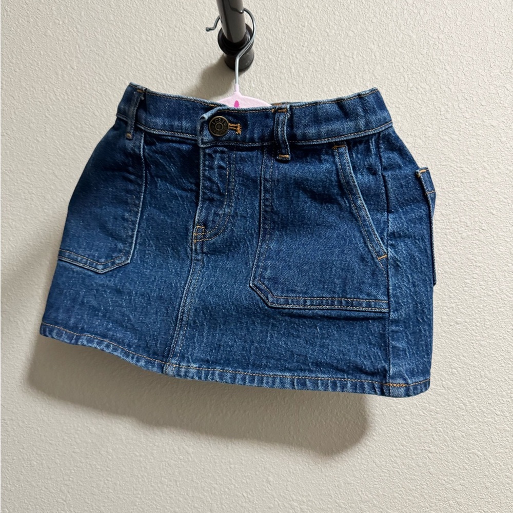 Toddler Girl Denim Mini Skirt